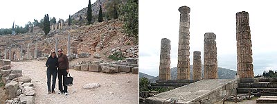 A walk back in time at Delphi